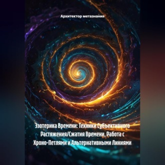Обложка книги «Эзотерика Времени: Техники Субъективного Растяжения/Сжатия Времени, Работа с Хроно-Петлями и Альтернативными Линиями»
