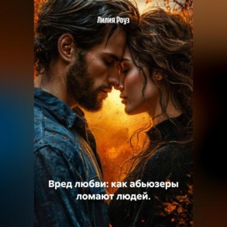 Обложка книги «Вред любви: как абьюзеры ломают людей.»