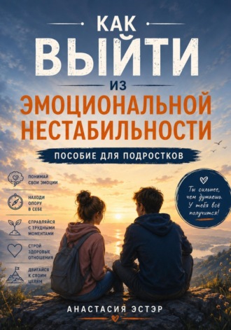 Обложка книги «Как выйти из эмоциональной нестабильности. Пособие для подростков»