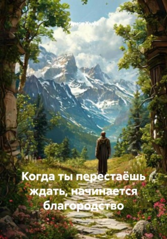Обложка книги «Когда ты перестаёшь ждать, начинается благородство»