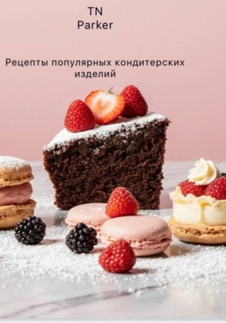 Обложка книги «Рецепты популярных кондитерских изделий»