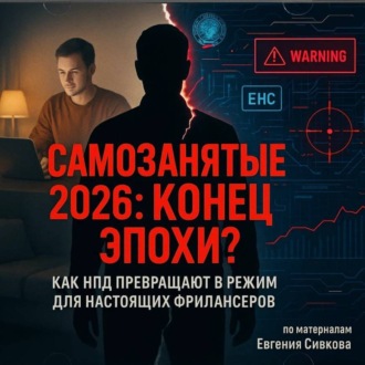 Обложка книги «Самозанятые с 2026 по 2028: Как было и как стало»
