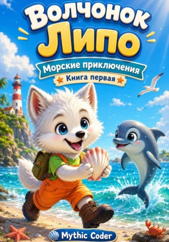 Обложка книги «Волчонок Липо: Морские приключения. Книга первая»