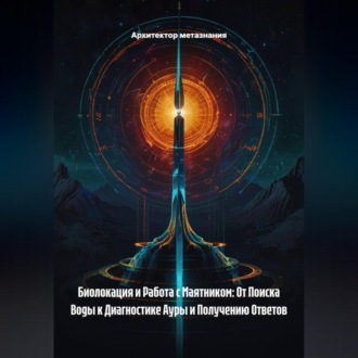 Обложка книги «Биолокация и Работа с Маятником: От Поиска Воды к Диагностике Ауры и Получению Ответов»
