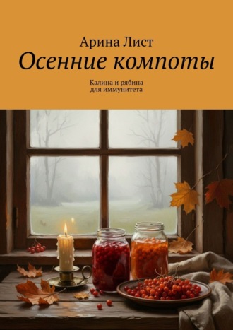 Обложка книги «Осенние компоты. Калина и рябина для иммунитета»
