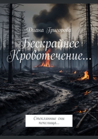 Обложка книги «Бескрайнее кровотечение. Стеклянные сны пепелища»