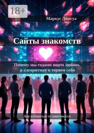 Обложка книги «Сайты знакомств. Почему мы годами ищем любовь в алгоритмах и теряем себя. Как избавиться от зависимости»
