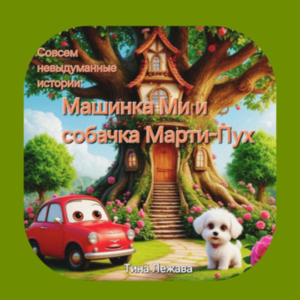 Обложка книги «Совсем невыдуманные истории: машинка Ми и собачка Марти-Пух»