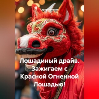 Обложка книги «Лошадиный драйв. Зажигаем с Красной Огненной Лошадью!»