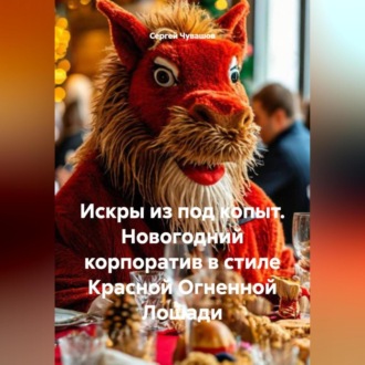 Обложка книги «Искры из под копыт. Новогодний корпоратив в стиле Красной Огненной Лошади»