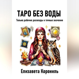 Обложка книги «Таро без воды. Только рабочие расклады и точные значения»