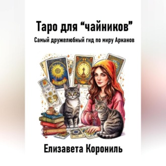 Обложка книги «Таро для “чайников”. Самый дружелюбный гид по миру Арканов»