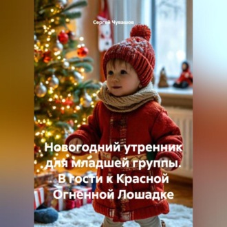 Обложка книги «Новогодний утренник для младшей группы. В гости к Красной Огненной Лошадке»