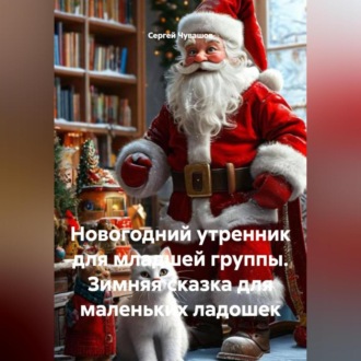 Обложка книги «Новогодний утренник для младшей группы. Зимняя сказка для маленьких ладошек»