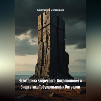 Обложка книги «Экзотерика Запретного: Антропология и Энергетика Табуированных Ритуалов»