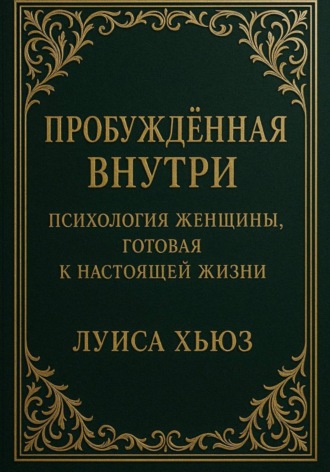 Обложка книги «Пробуждённая внутри. Психология женщины, готовая к настоящей жизни»