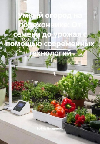 Обложка книги «Умный огород на подоконнике: От семени до урожая с помощью современных технологий»