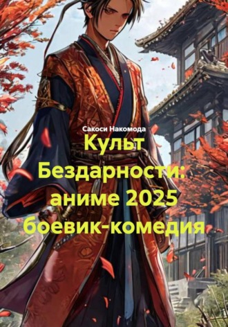 Обложка книги «Культ Бездарности: аниме 2025 боевик-комедия»