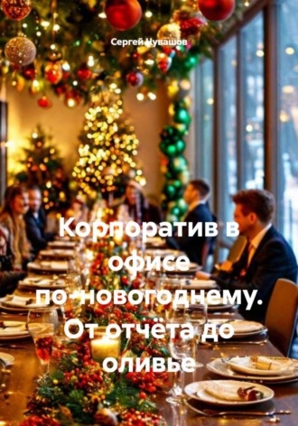 Обложка книги «Корпоратив в офисе по-новогоднему. От отчёта до оливье»
