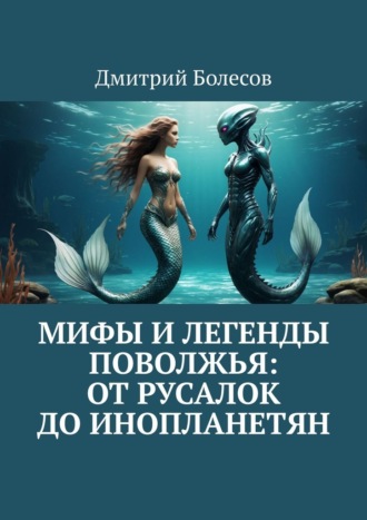 Обложка книги «Мифы и легенды Поволжья: от русалок до инопланетян»