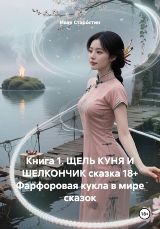 Обложка книги «Книга 1. ЩЕЛЬ КУНЯ И ШЕЛКОНЧИК сказка 18+ Фарфоровая кукла в мире сказок»