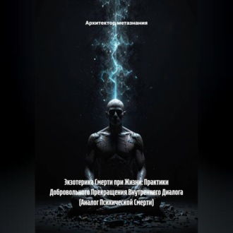 Обложка книги «Экзотерика Смерти при Жизни: Практики Добровольного Прекращения Внутреннего Диалога (Аналог Психической Смерти)»