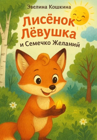 Обложка книги «Лисёнок Лёвушка и Семечко Желаний»