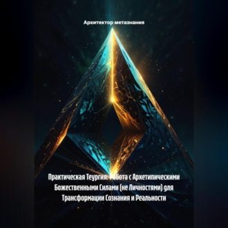 Обложка книги «Практическая Теургия: Работа с Архетипическими Божественными Силами (не Личностями) для Трансформации Сознания и Реальности»
