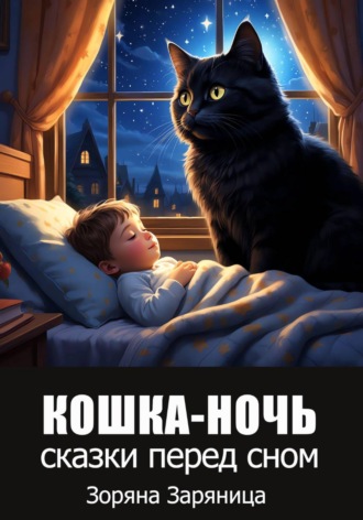 Обложка книги «Кошка-ночь»
