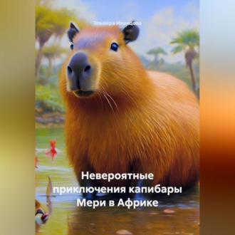 Обложка книги «Невероятные приключения капибары Мери в Африке»