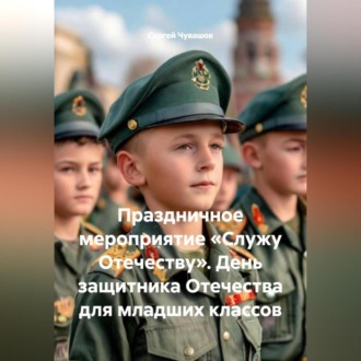 Обложка книги «Праздничное мероприятие «Служу Отечеству». День защитника Отечества для младших классов»