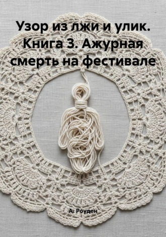 Обложка книги «Узор из лжи и улик. Книга 3. Ажурная смерть на фестивале»