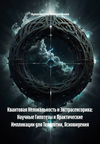 Обложка книги «Квантовая Нелокальность и Экстрасенсорика: Научные Гипотезы и Практические Импликации для Телепатии, Ясновидения»