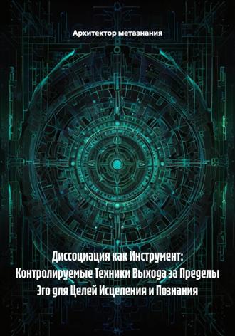 Обложка книги «Диссоциация как Инструмент: Контролируемые Техники Выхода за Пределы Эго для Целей Исцеления и Познания»