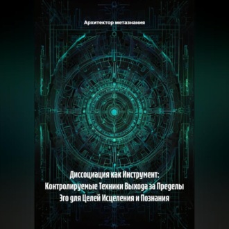 Обложка книги «Диссоциация как Инструмент: Контролируемые Техники Выхода за Пределы Эго для Целей Исцеления и Познания»