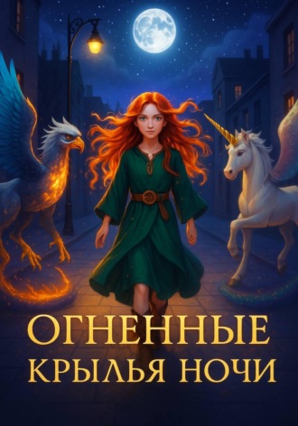 Обложка книги «Огненные крылья ночи»