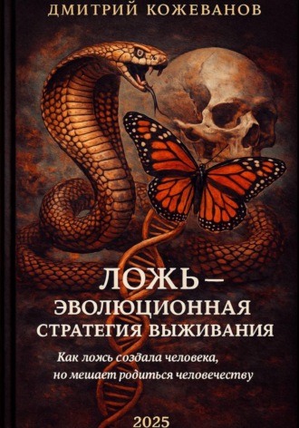 Обложка книги «ЛОЖЬ – ЭВОЛЮЦИОННАЯ СТРАТЕГИЯ ВЫЖИВАНИЯ. Как ложь создала человека, но мешает родиться человечеству»