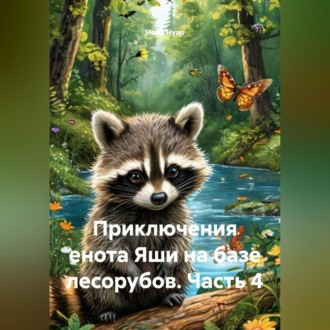 Обложка книги «Приключения енота Яши на базе лесорубов. Часть 4»