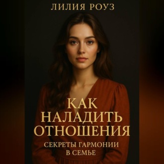 Обложка книги «Как наладить отношения: секреты гармонии в семье.»