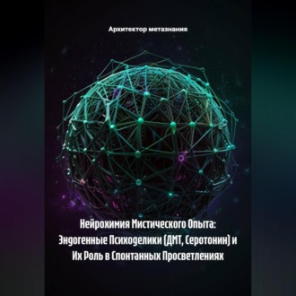 Обложка книги «Нейрохимия Мистического Опыта: Эндогенные Психоделики (ДМТ, Серотонин) и Их Роль в Спонтанных Просветлениях»