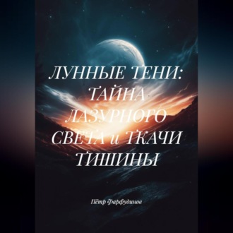 Обложка книги «ЛУННЫЕ ТЕНИ: ТАЙНА ЛАЗУРНОГО СВЕТА и ТКАЧИ ТИШИНЫ»