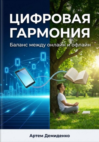 Обложка книги «Цифровая гармония: Баланс между онлайн и офлайн»