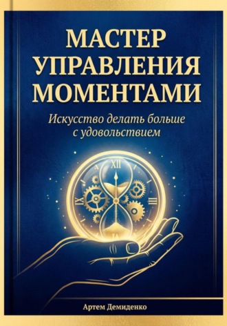 Обложка книги «Мастер управления моментами: Искусство делать больше с удовольствием»