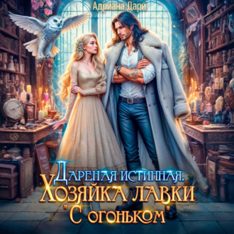 Обложка книги «Дареная истинная. Хозяйка лавки «С огоньком»»
