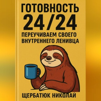 Обложка книги «Готовность 24/24. Переучиваем своего внутреннего ленивца»