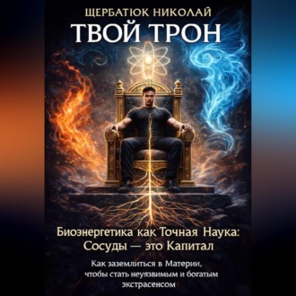 Обложка книги «Твой Трон. Биоэнергетика как Точная Наука: Сосуды – это Капитал. Как заземлиться в Материи, чтобы стать неуязвимым и богатым экстрасенсом»