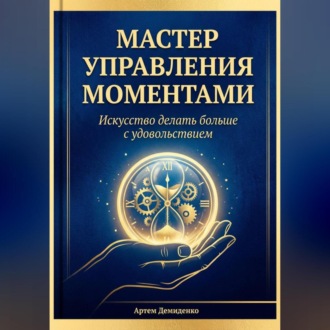 Обложка книги «Мастер управления моментами: Искусство делать больше с удовольствием»