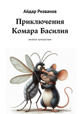 Обложка книги «Приключения Комара Басилия. Весёлое путешествие»