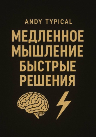 Медленное мышление, быстрые решения. Endy Typical