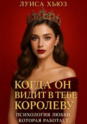Обложка книги «Когда он видит в тебе королеву. Психология любви, которая работает»